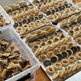 Plateaux gâteaux orientaux faits maison - Spécial Aïd el-Fitr