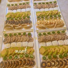 Gâteaux oriental