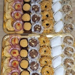 Plateau des gâteaux algériens disponible