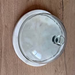 Présentoir gâteaux marbré