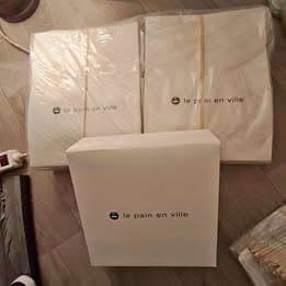 Lots de 10 boîtes a pâtisserie